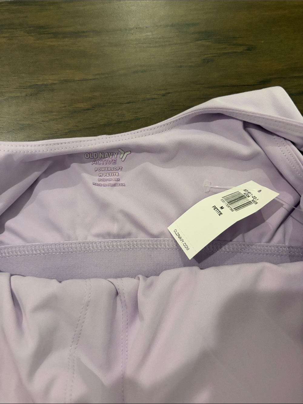 New With Tags Old Navy Petite Powersoft Athletic Dress Sz MP - Picture 3 of 8